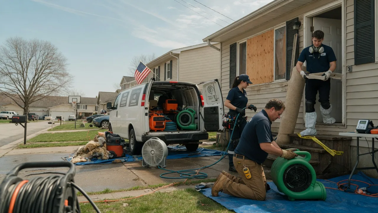 Water Damage Restoration in Kiowa, OK near me